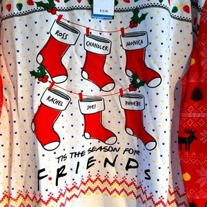 NWT friends holiday sweatshirt